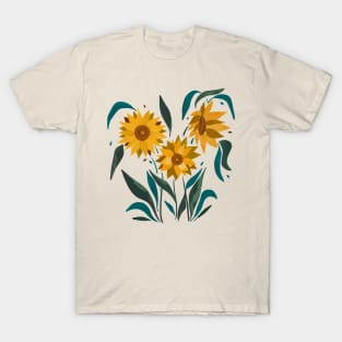 Sunflower yellow vintage T-Shirt